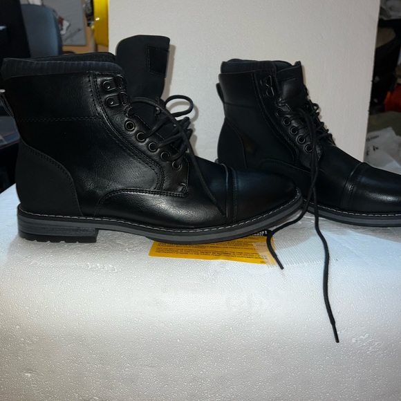 New club room mens combat boots - Picture 3 of 6
